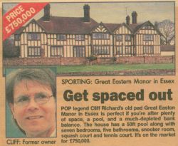 CLIFFS ESSEX PAD ARTICLE FROM EARLY 90S